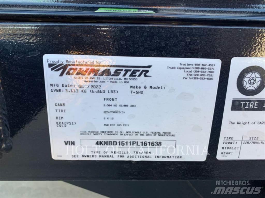 TOWMASTER TRLR DMP10 Λοιπές ρυμούλκες
