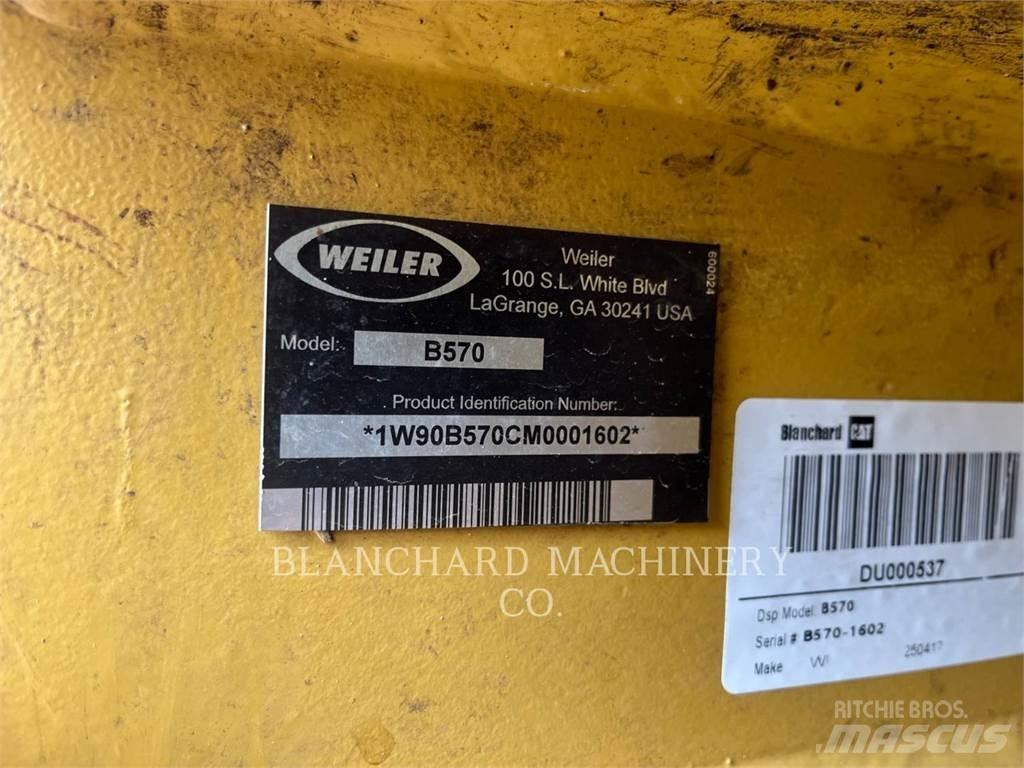 Weiler B570 Κοπτικά ξυλείας