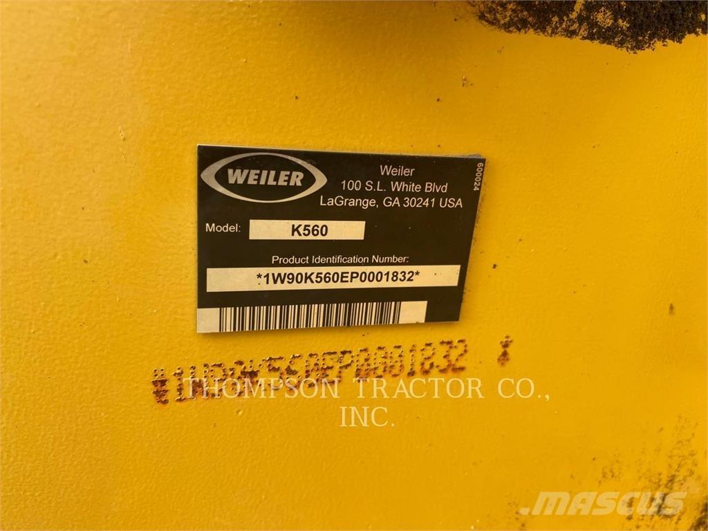 Weiler K560FV Αρθρωτοί φορτωτές