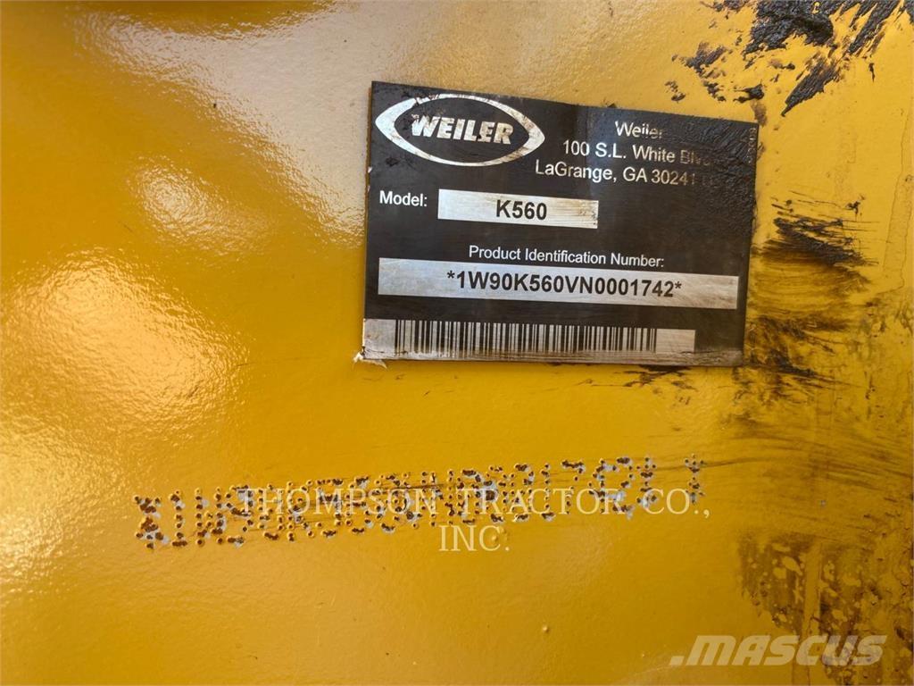 Weiler K560FV Αρθρωτοί φορτωτές