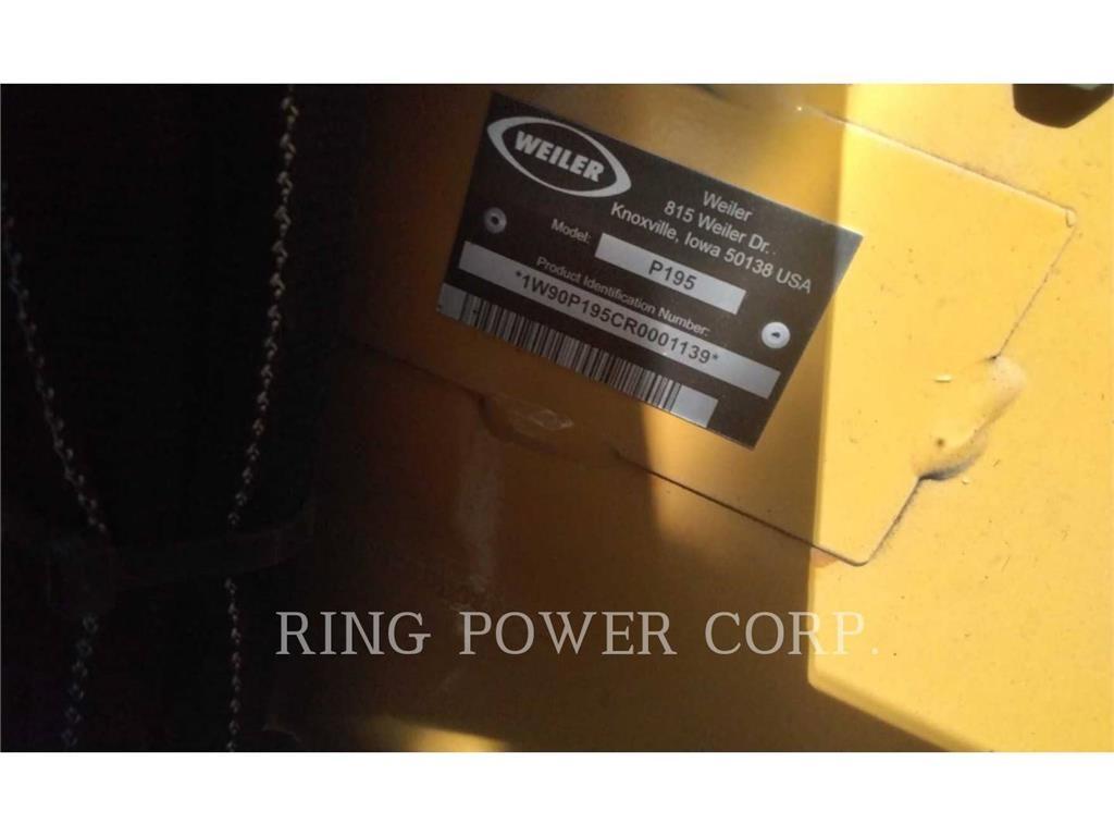 Weiler P195 Ανακυκλωτές ασφάλτου