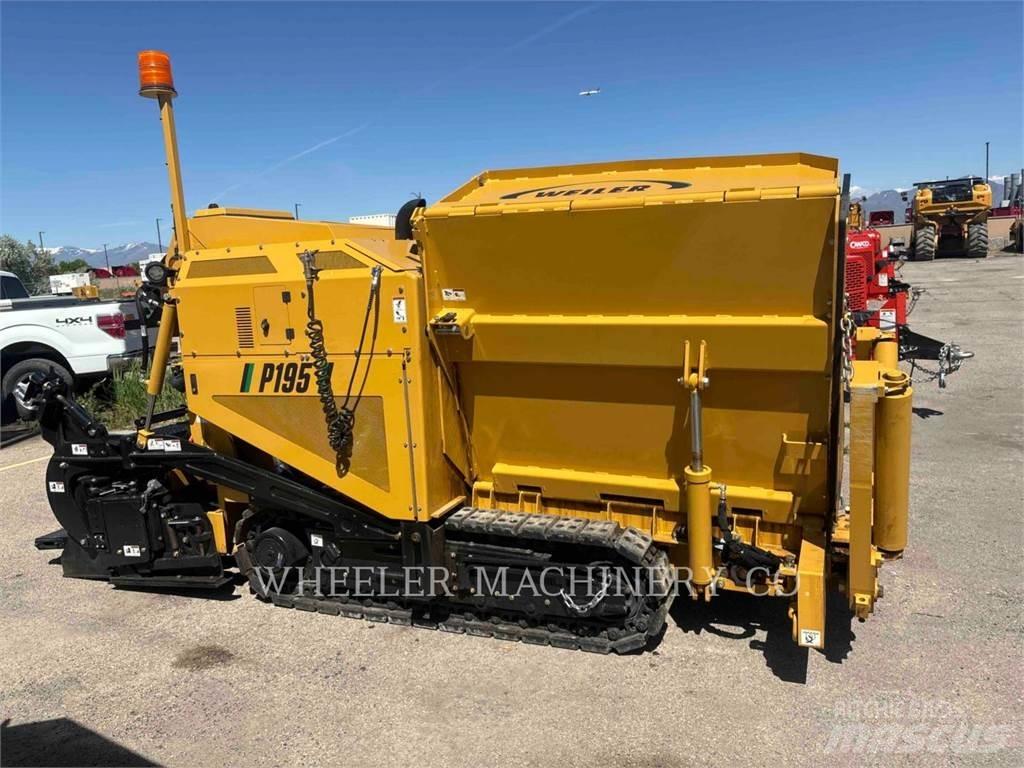 Weiler P195-002 Επίστρωση ασφάλτου