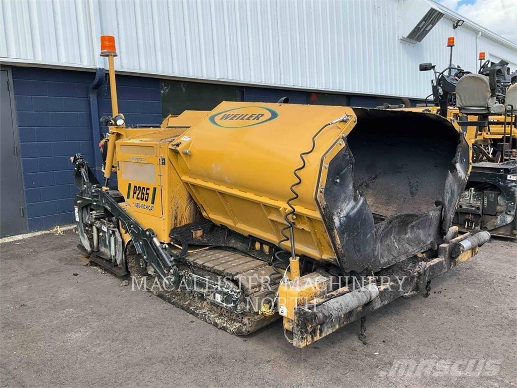 Weiler P265 PAVER Επίστρωση ασφάλτου