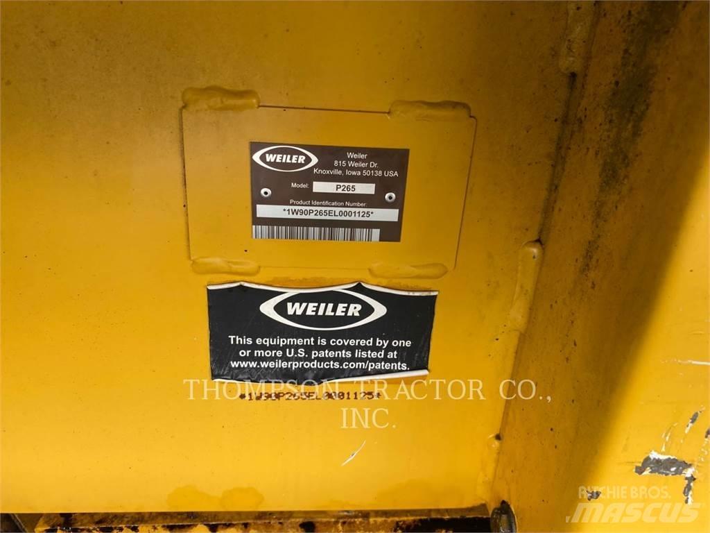 Weiler P265FV Επίστρωση ασφάλτου