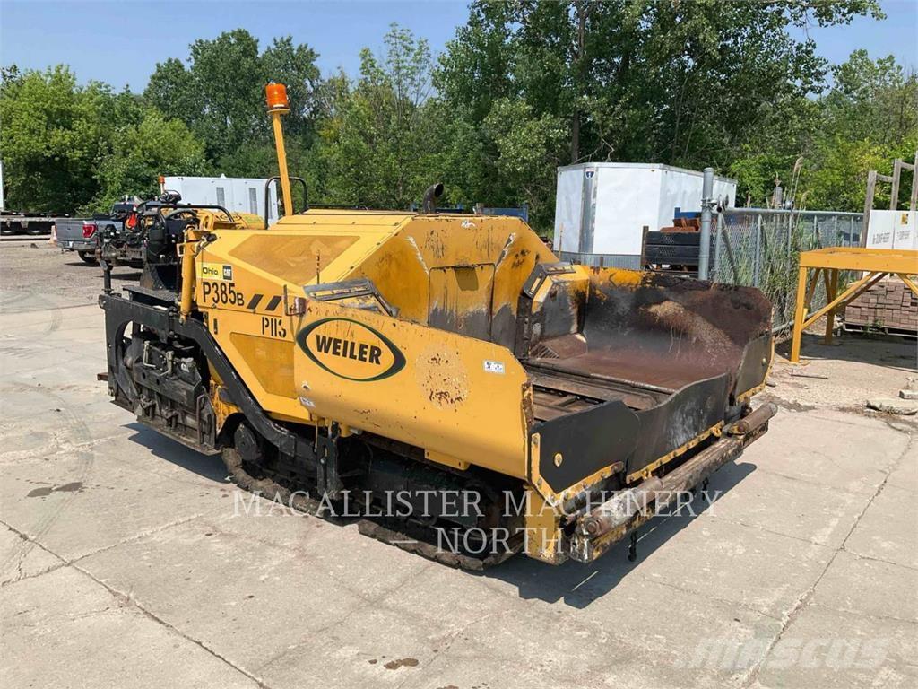 Weiler P385 PAVER Επίστρωση ασφάλτου