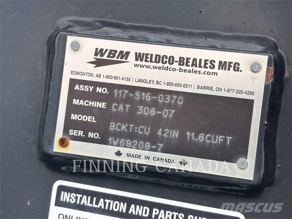 Weldco Beales MH6-BC-42 Κουβάδες