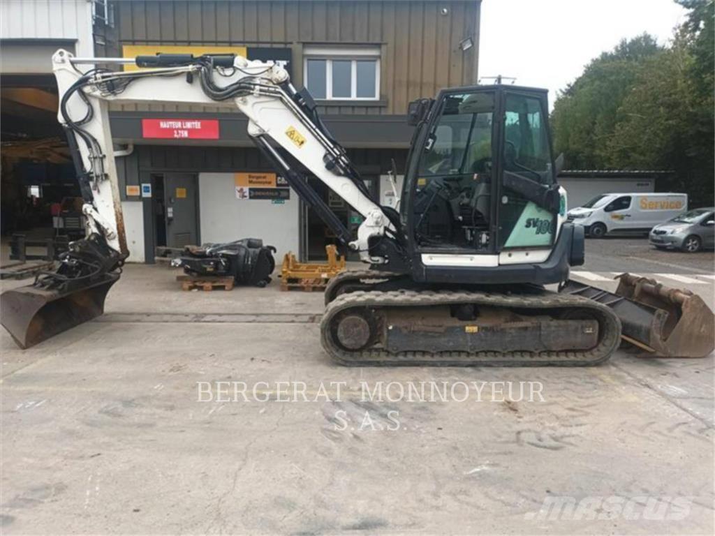 Yanmar SV100 Εκσκαφείς με ερπύστριες
