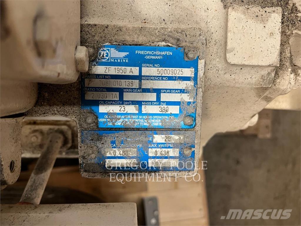 ZF TRANSMISSION 1950A Βοηθητικοί κινητήρες θαλάσσης