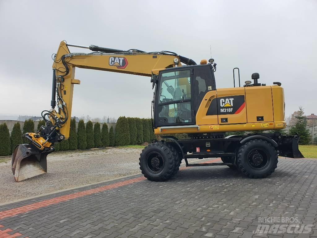 CAT M 318 F Εκσκαφείς με τροχούς - λάστιχα