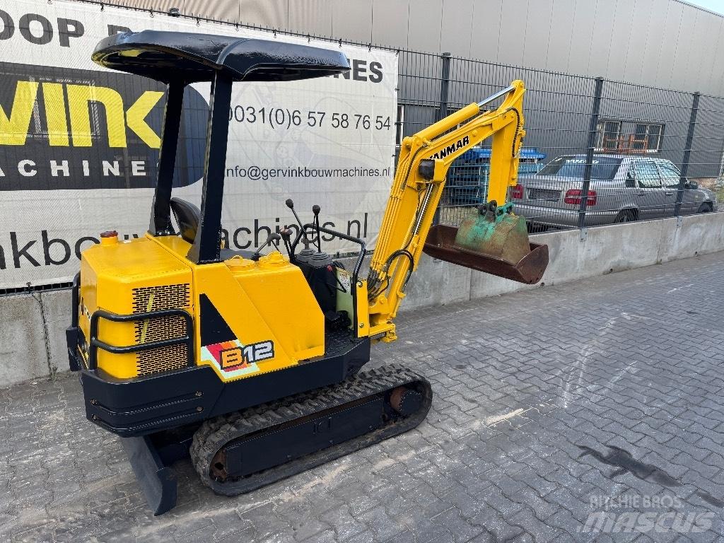 Yanmar B12 Εκσκαφάκι (διαβολάκι) < 7t