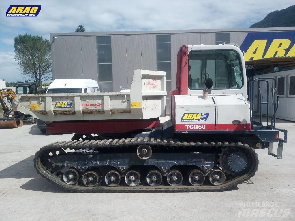 Takeuchi TCR 50 Ερπυστριοφόρα Dumpers - Ντάμπερ