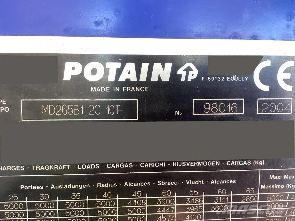 Potain MD265B1-J10 Πυργογερανοί