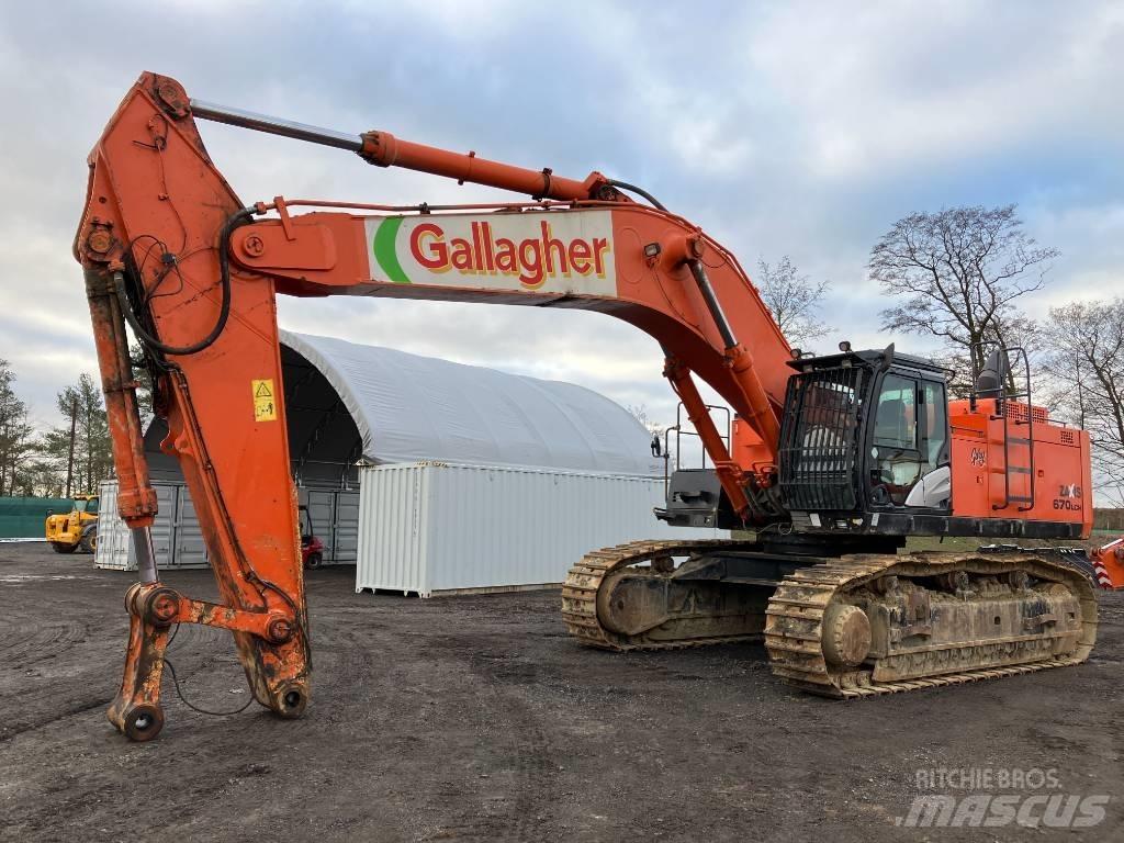 Hitachi ZX670LCH-5B Εκσκαφείς με ερπύστριες