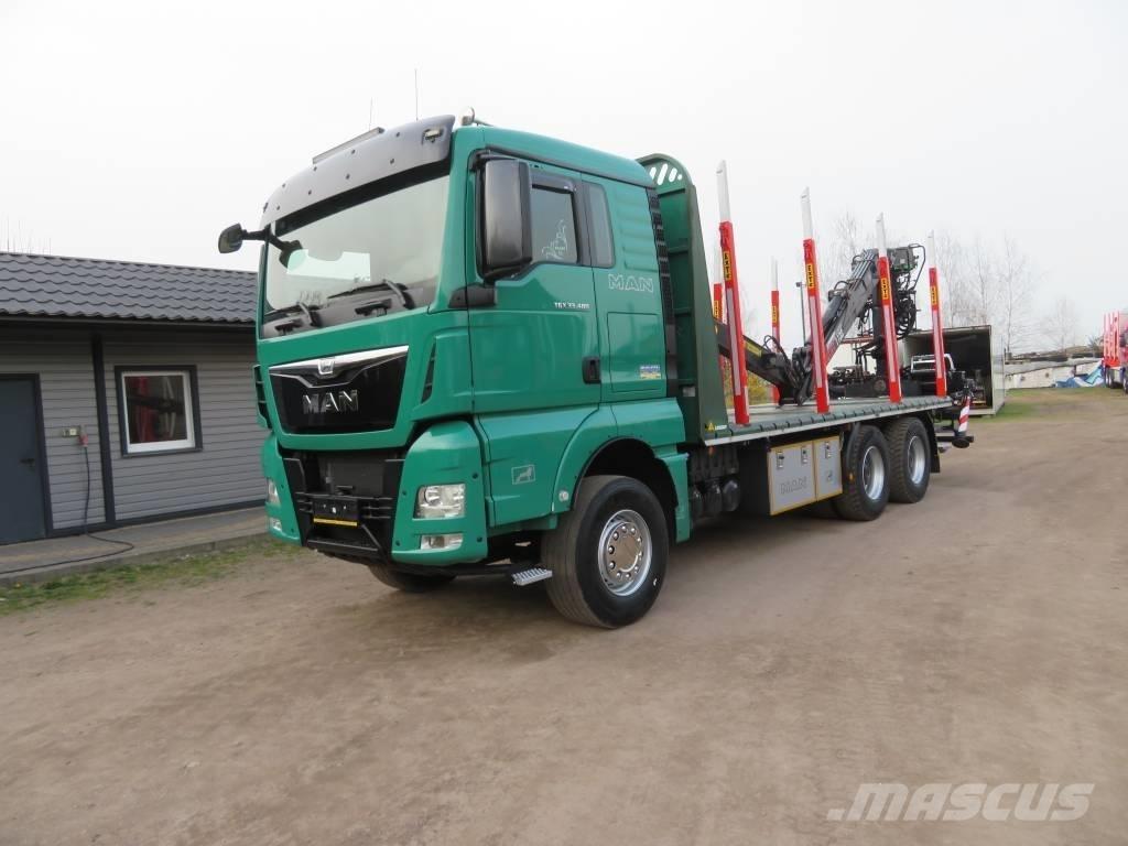 MAN TGX 33.480 Φορτηγά ξυλείας