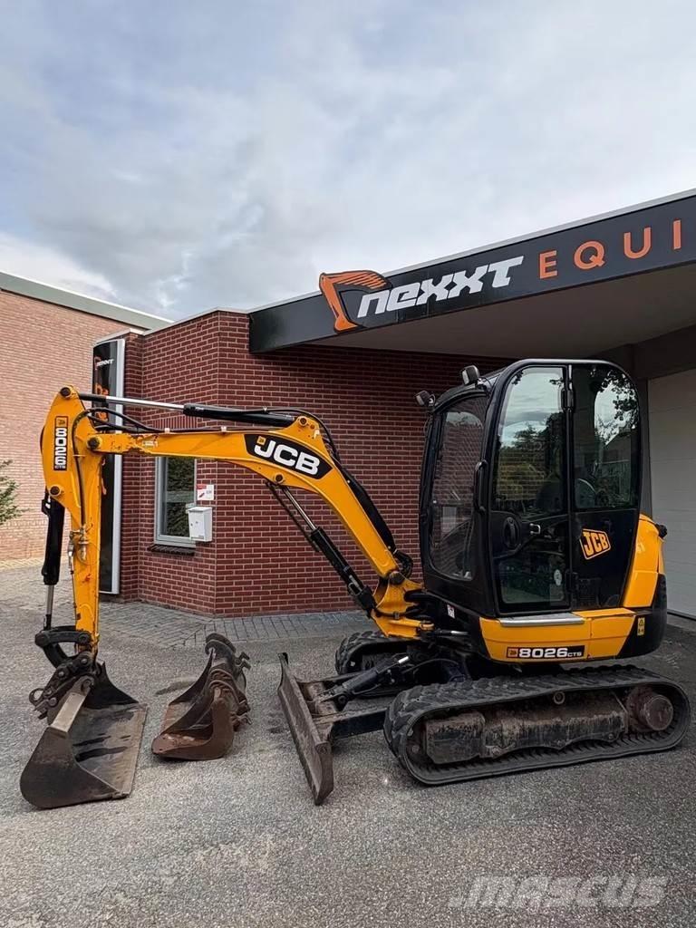 JCB 8026 CTS Εκσκαφάκι (διαβολάκι) < 7t