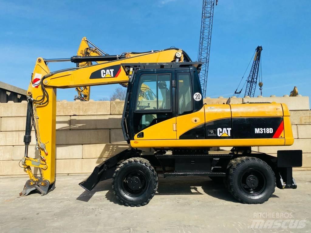 CAT M 318 D Εκσκαφείς με τροχούς - λάστιχα