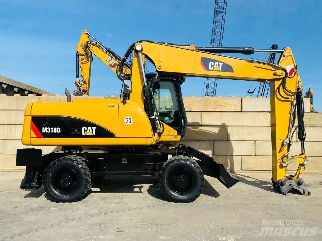 CAT M 318 D Εκσκαφείς με τροχούς - λάστιχα