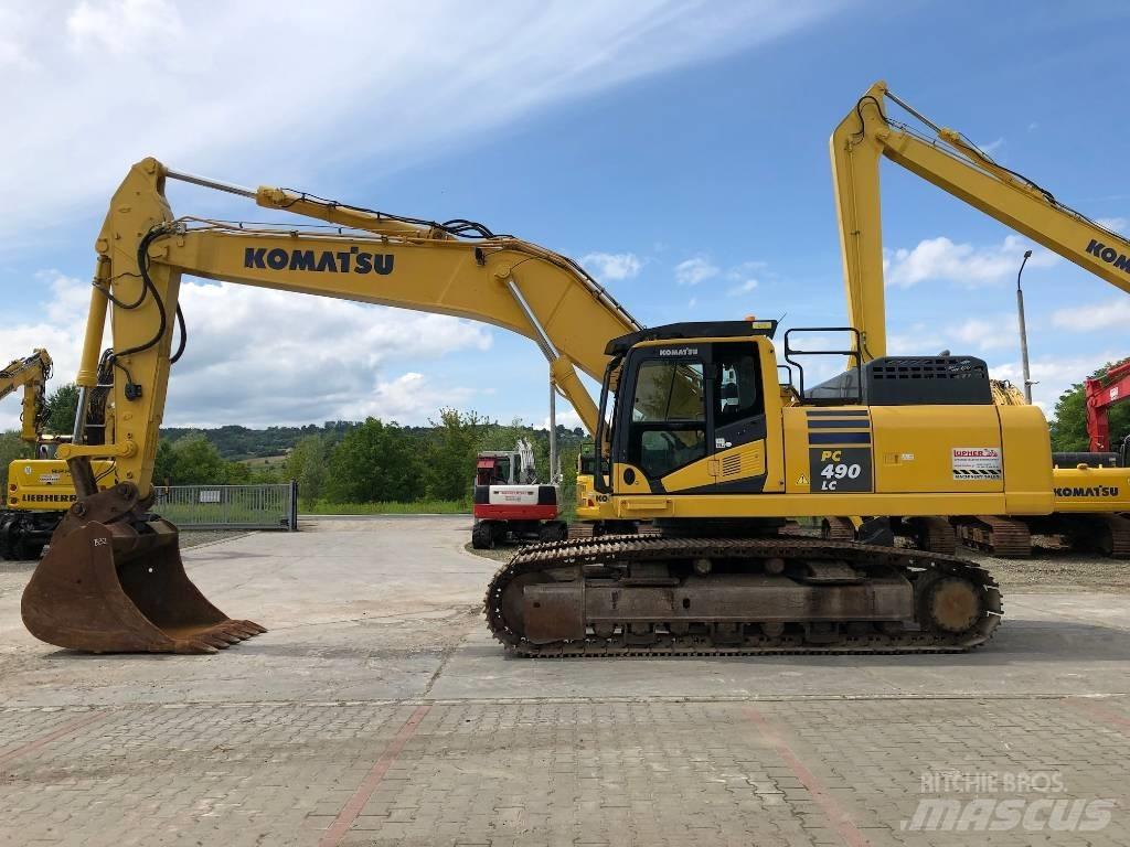 Komatsu PC490LC-10 Εκσκαφείς με ερπύστριες