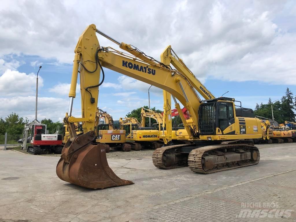 Komatsu PC490LC-10 Εκσκαφείς με ερπύστριες