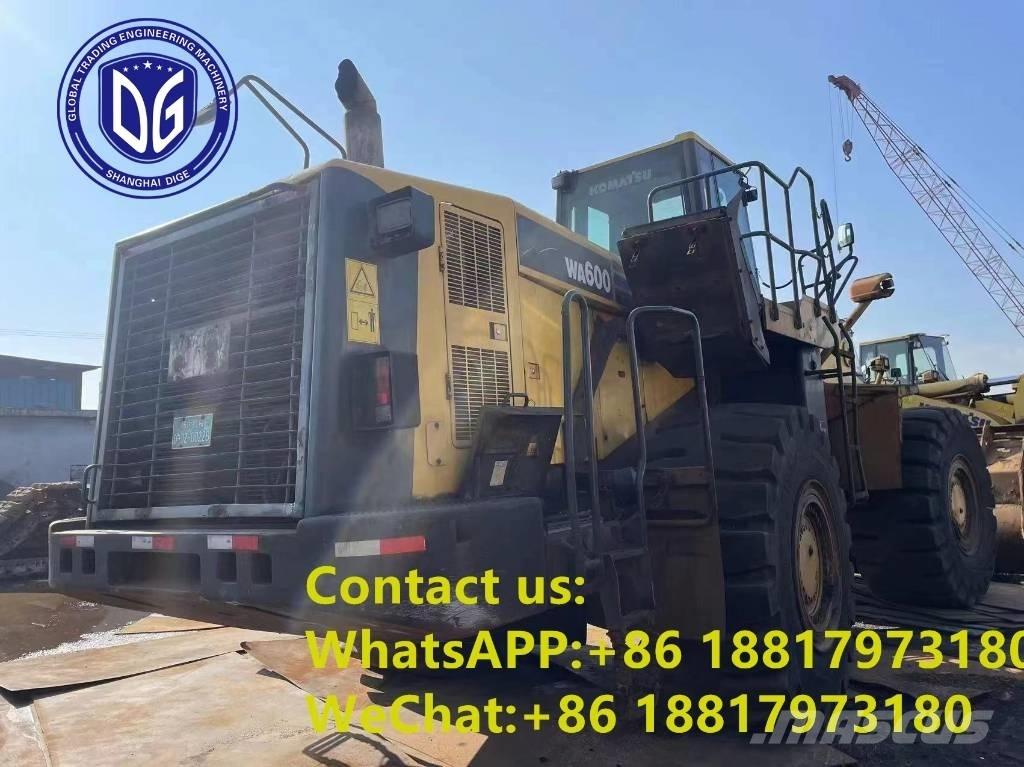 Komatsu WA 600-6 Φορτωτές με λάστιχα (Τροχοφόροι)