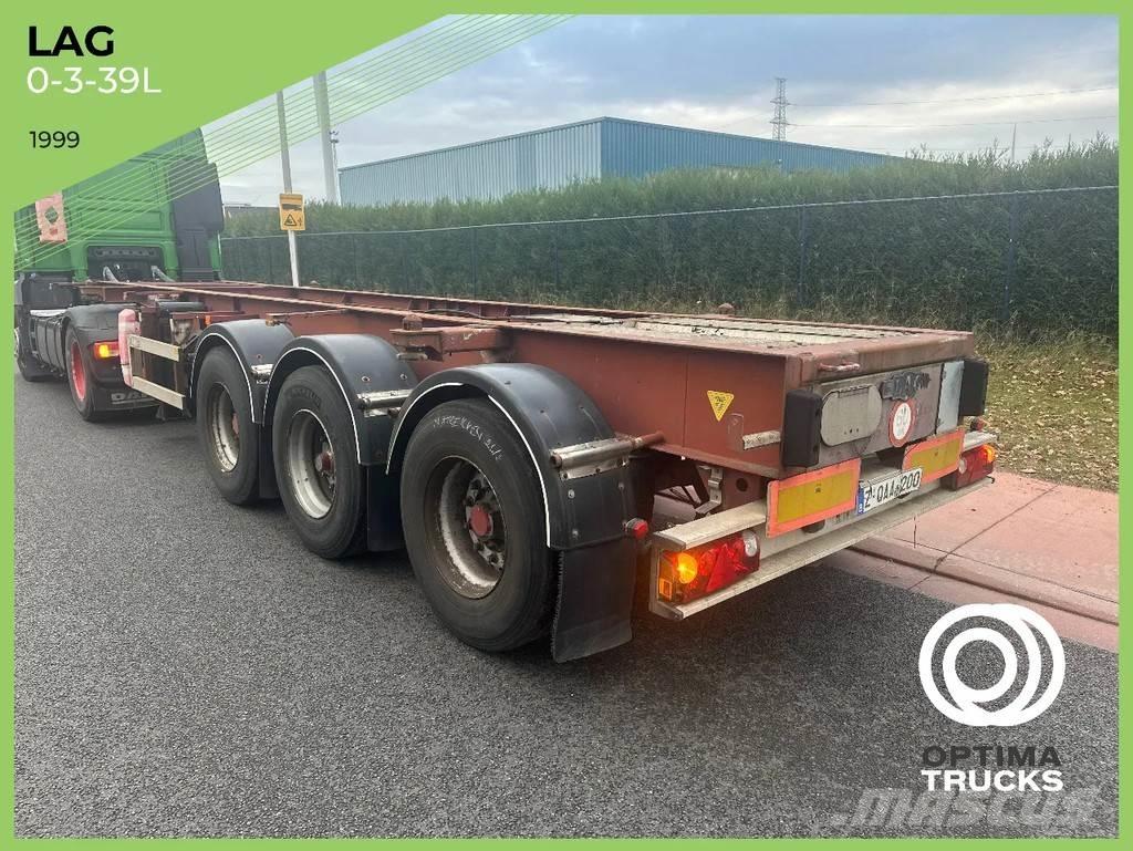 LAG 0-3-39L Ημιρυμούλκες Container