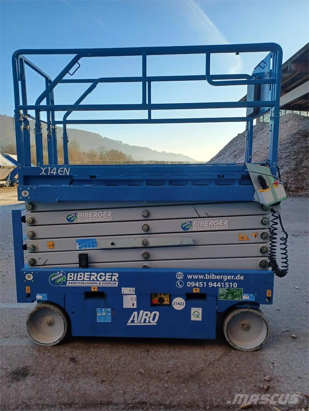 Aichi X14EN Ανυψωτήρες ψαλιδωτής άρθρωσης