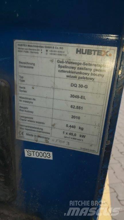Hubtex DQ 30 G Γερανοί πλευρικής φόρτωσης εμπορευματοκιβωτίων