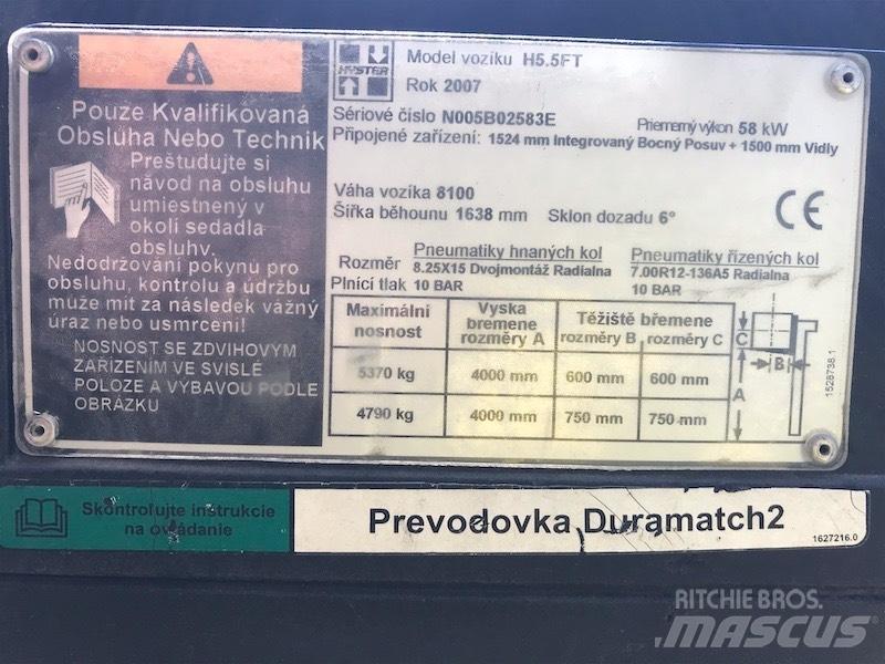 Hyster 5.5 FT Πετρελαιοκίνητα Κλαρκ