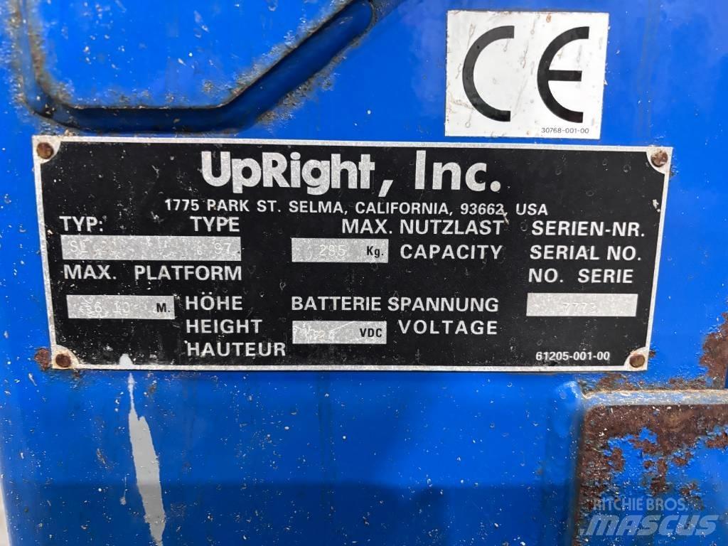 UpRight SL20 Ανυψωτήρες ψαλιδωτής άρθρωσης