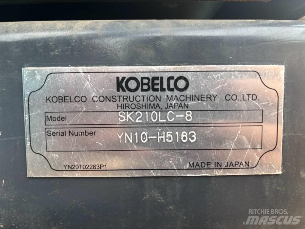 Kobelco SK 210 Εκσκαφείς με ερπύστριες