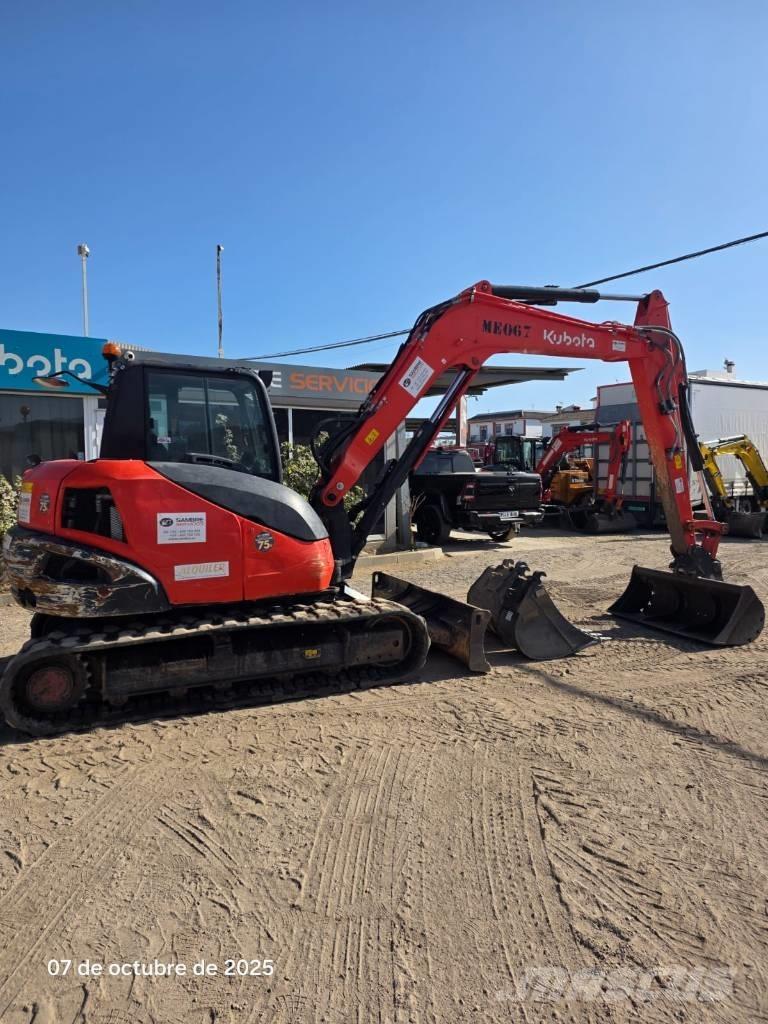 Kubota KX80-4a2 Μίνι εκσκαφείς 7t - 12t