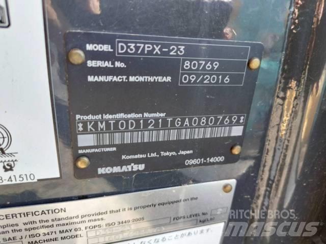 Komatsu D37PX-23 Μπουλντόζες με ερπύστριες