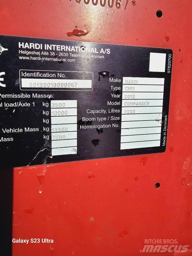 Hardi Commander 7000 Ρυμουλκούμενα ψεκαστικά