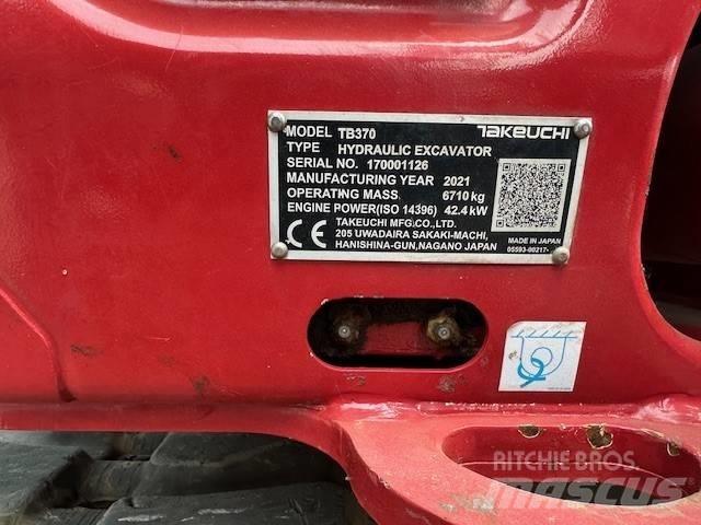 Takeuchi TB 370 Μίνι εκσκαφείς 7t - 12t