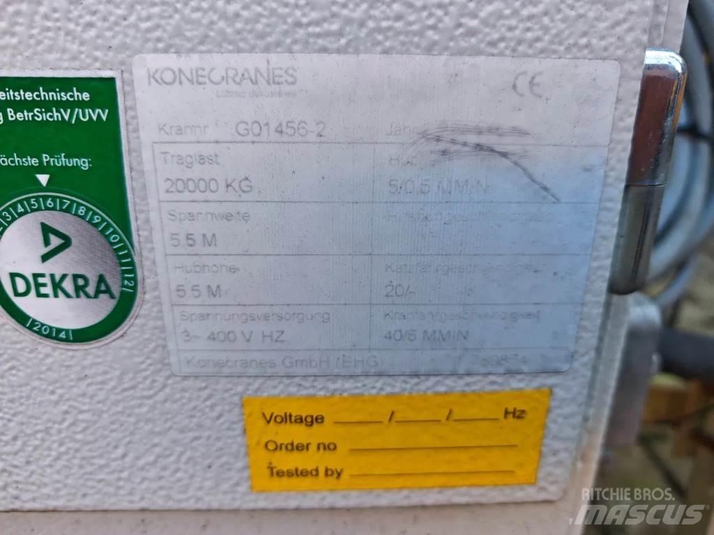Konecranes 20 Ton Γερανογέφυρες Εξωτερικές
