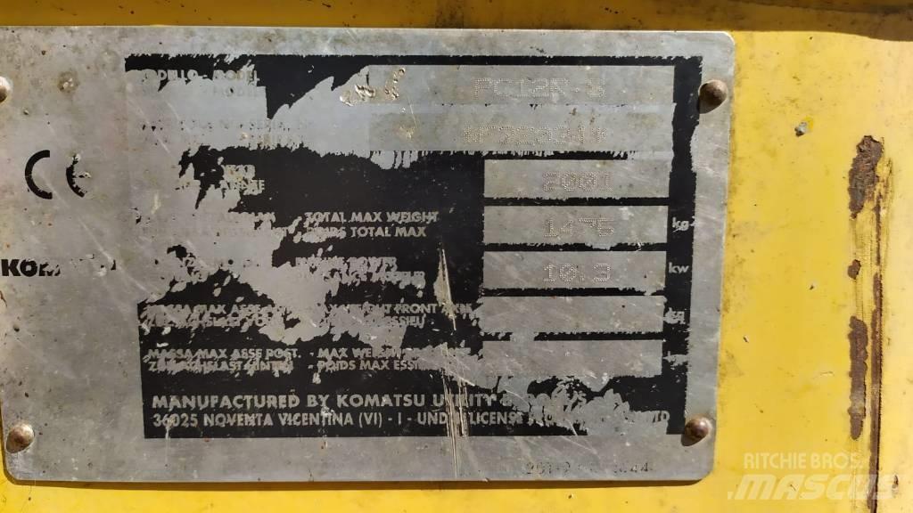 Komatsu PC 12 R-8 Εκσκαφάκι (διαβολάκι) < 7t