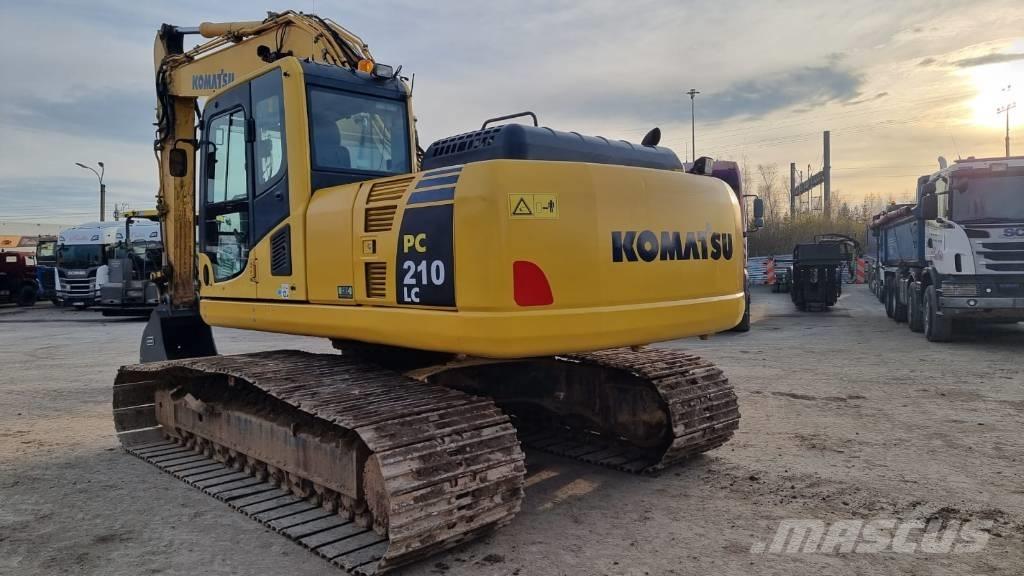 Komatsu PC 210 LC Εκσκαφείς με ερπύστριες