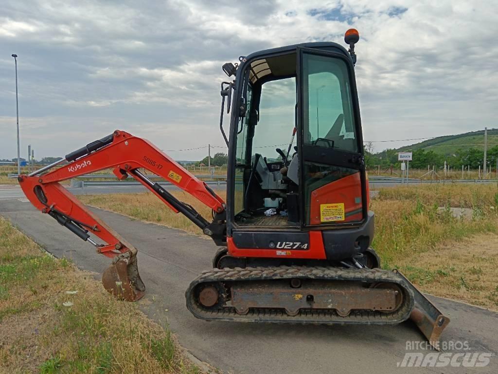 Kubota U 27-4 Εκσκαφάκι (διαβολάκι) < 7t