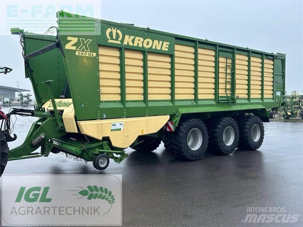 Krone zx 560 gl Ρυμούλκες σπόρων