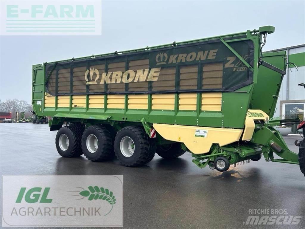 Krone zx 560 gl Ρυμούλκες σπόρων