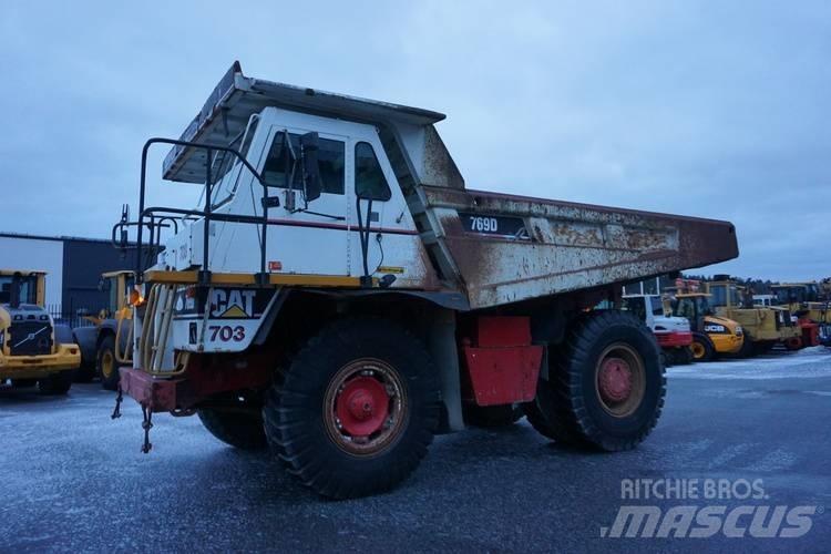 CAT 769 D Άκαμπτα Dumper με ανατρεπόμενο κάδο