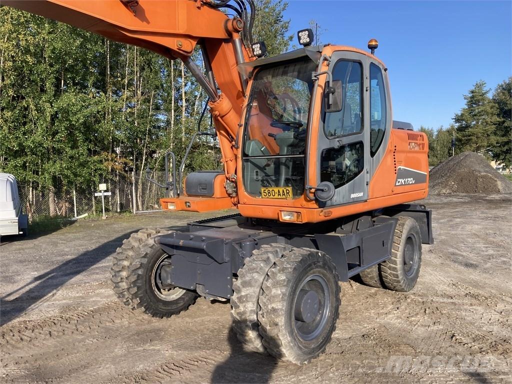 Doosan DX 170 W Εκσκαφείς με τροχούς - λάστιχα