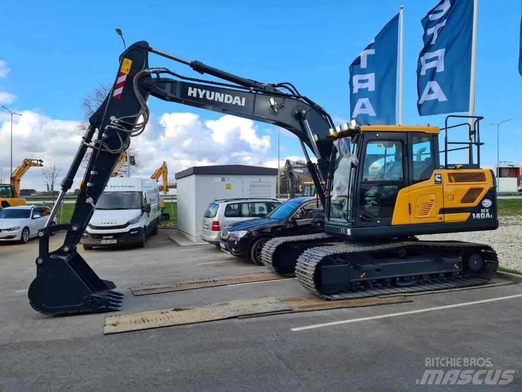 Hyundai HX140AL Εκσκαφείς με ερπύστριες