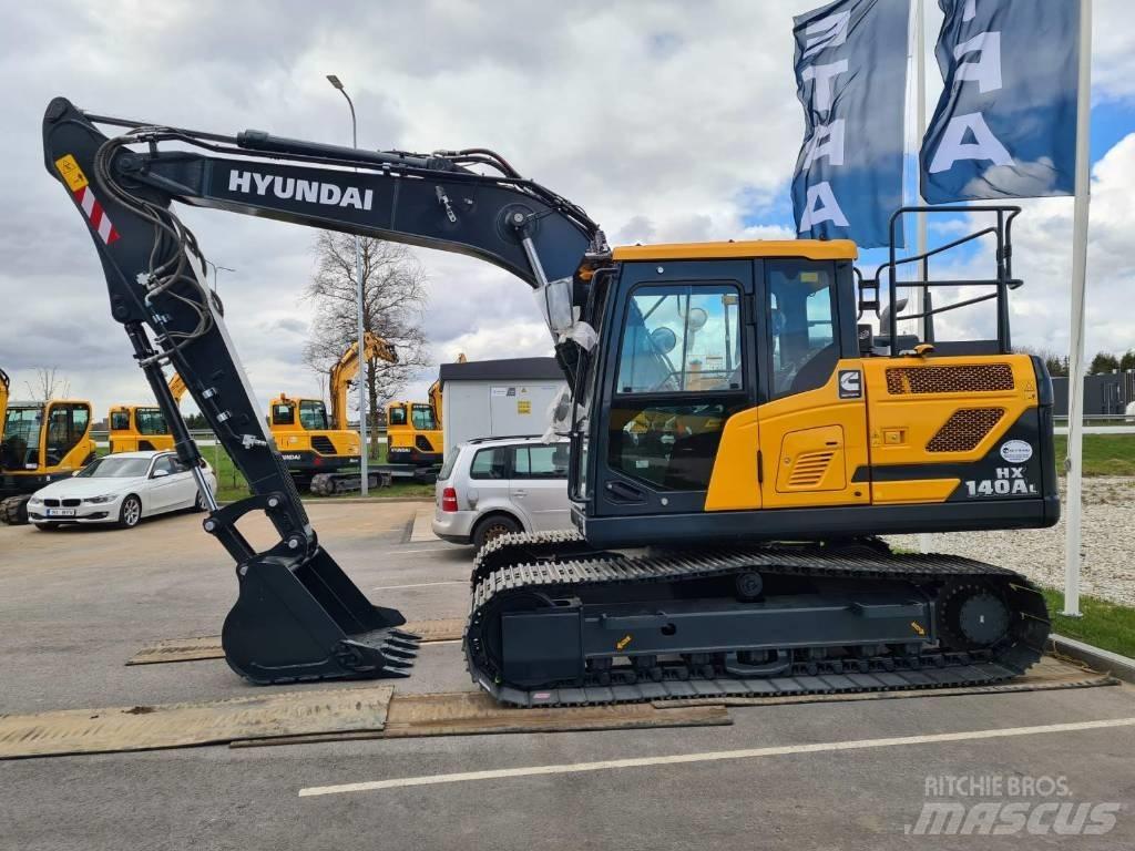 Hyundai HX140AL Εκσκαφείς με ερπύστριες