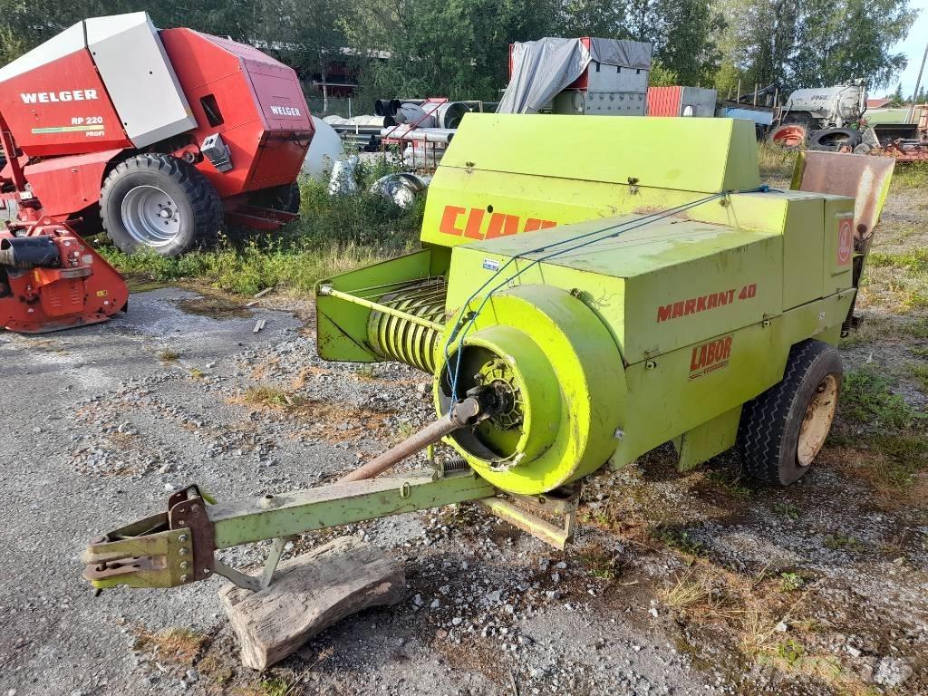 CLAAS Markant 40 Πρέσες τετράγωνων δεμάτων