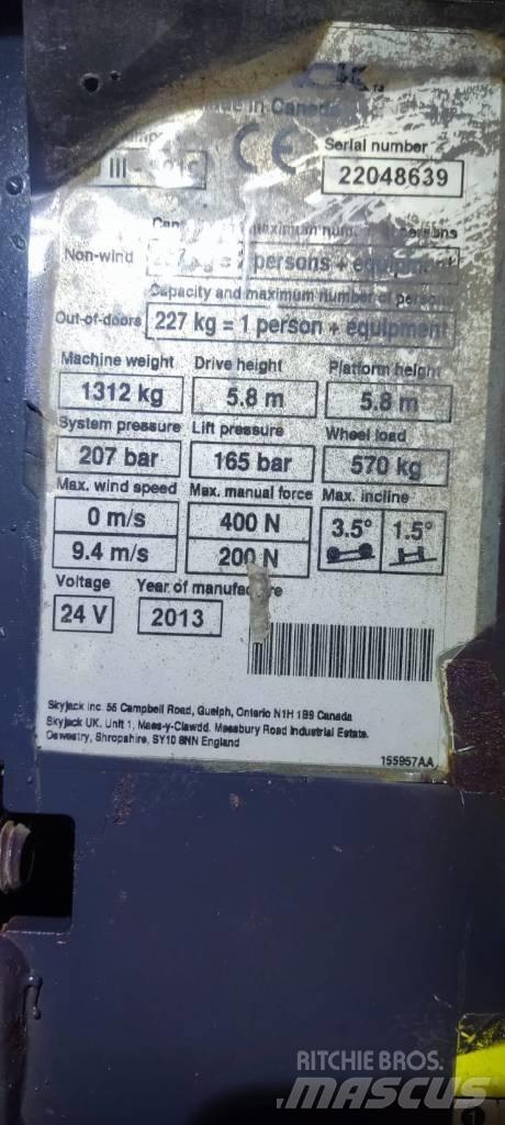 SkyJack Sjiii3219 Ανυψωτήρες ψαλιδωτής άρθρωσης