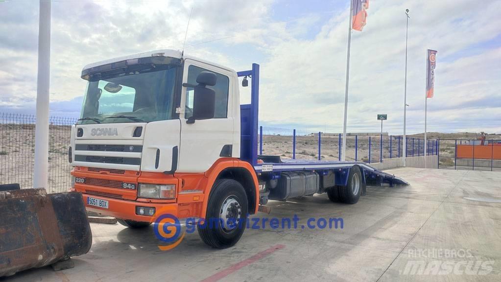 Scania P 220 Φορτηγά Kαρότσα με ανοιγόμενα πλαϊνά