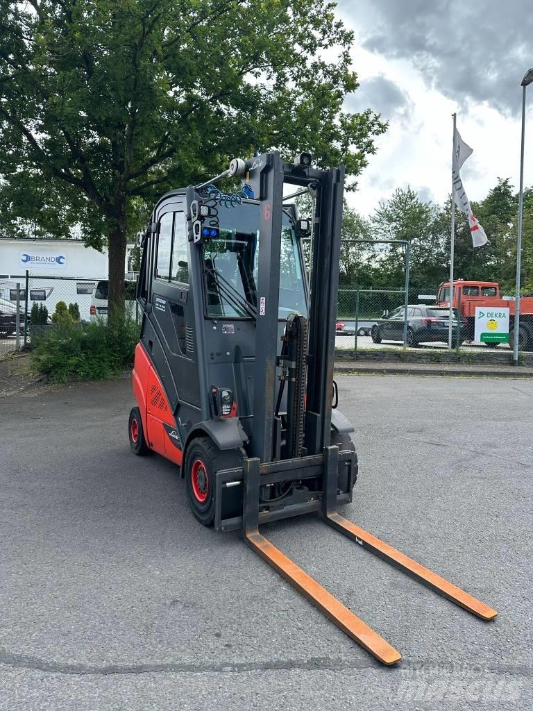 Linde H25T Περονοφόρα ανυψωτικά κλαρκ με φυσικό αέριο LPG
