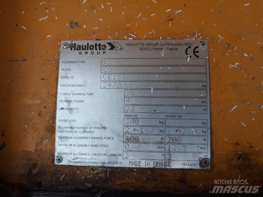 Haulotte Compact 12 Ανυψωτήρες ψαλιδωτής άρθρωσης