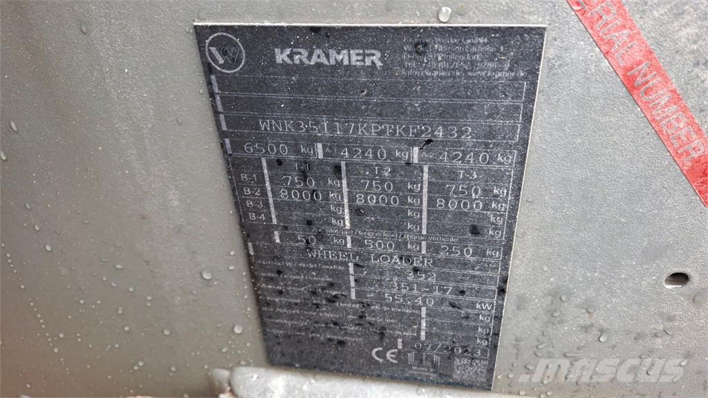 Kramer 8085T Μίνι φορτωτές